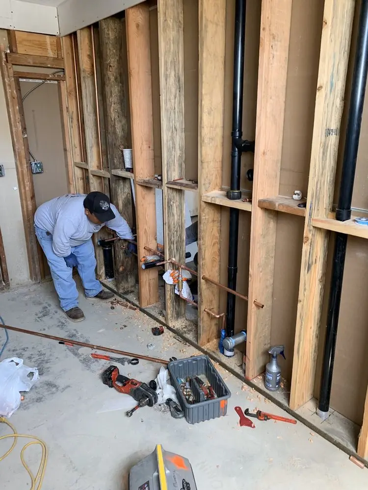 Commercial rough-in plumbing for Water Heater Replacement in Katonah